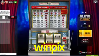 Descubra o Mundo do Cassino Online com winpix